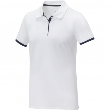 Logotrade advertising product image of: Morgan short sleeve women's duotone polo