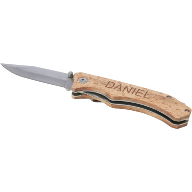 Logotrade promotional giveaway image of: Dave pocket knife with belt clip