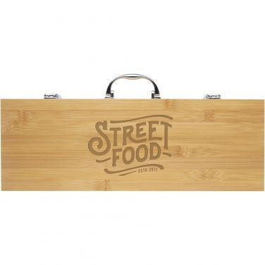 Logo trade promotional giveaways picture of: Churras 5-piece BBQ set