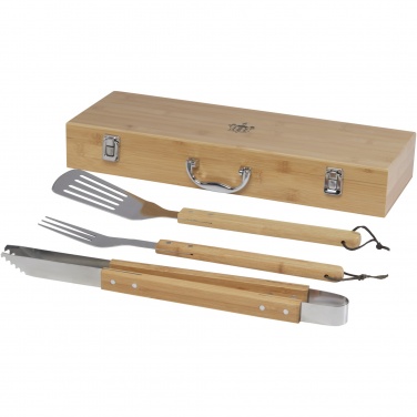 Logo trade promotional gifts image of: Assadus 3-piece BBQ set