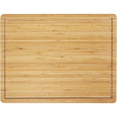 Logo trade promotional giveaways image of: Fet bamboo steak cutting board