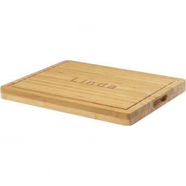 Logo trade promotional giveaways picture of: Fet bamboo steak cutting board