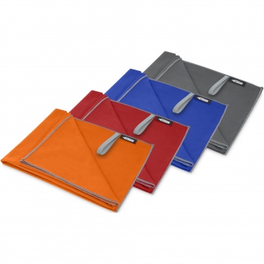 Logotrade promotional giveaway image of: Pieter recycled PET ultra lightweight and quick dry towel 130 x 80 cm