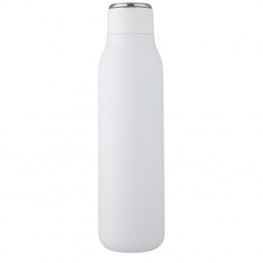 Logo trade promotional giveaways picture of: Marka 600 ml copper vacuum insulated bottle with metal loop