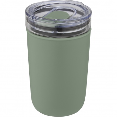 Logo trade advertising product photo of: Bello 420 ml glass tumbler with recycled plastic outer wall