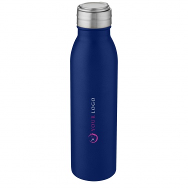 Logo trade promotional giveaway photo of: Harper 700 ml stainless steel water bottle with metal loop