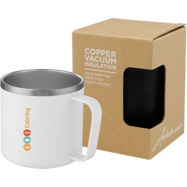 Logo trade business gifts image of: Nordre 350 ml copper vacuum insulated mug