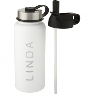 Logo trade promotional gifts image of: Supra 1 L copper vacuum insulated sport bottle with 2 lids
