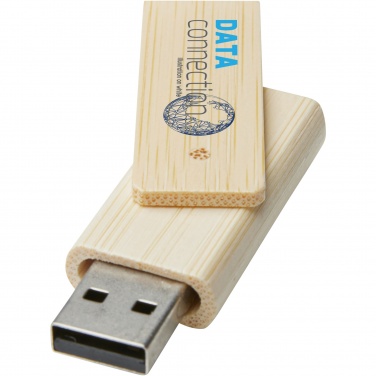 Logotrade promotional gift image of: Rotate 8GB bamboo USB flash drive