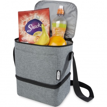 Logotrade promotional giveaway picture of: Tundra 9-can GRS RPET lunch cooler bag 9L