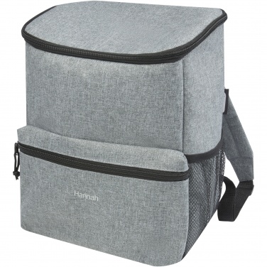 Logo trade corporate gifts picture of: Excursion GRS RPET cooler backpack 12L