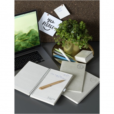 Logotrade promotional merchandise image of: Dairy Dream A5 size reference recycled milk cartons spiral notebook