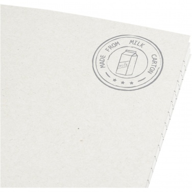 Logotrade promotional item picture of: Dairy Dream A5 size reference recycled milk cartons cahier notebook