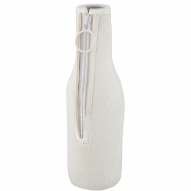 Logo trade promotional item photo of: Fris recycled neoprene bottle sleeve holder