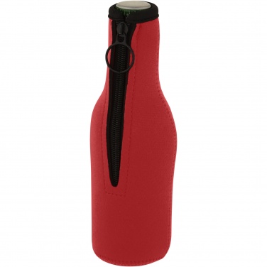 Logo trade business gifts image of: Fris recycled neoprene bottle sleeve holder