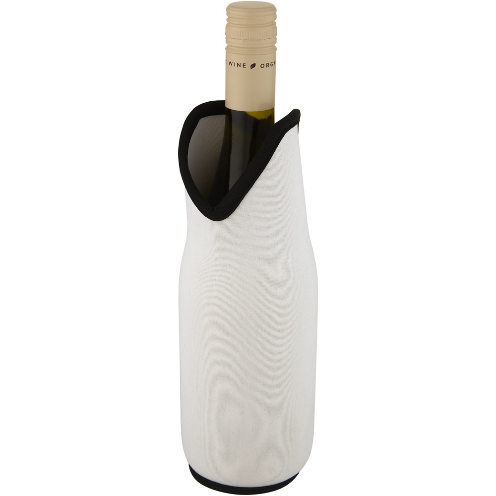 Logotrade promotional merchandise image of: Noun recycled neoprene wine sleeve holder