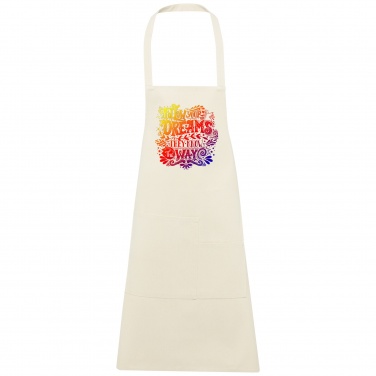 Logo trade promotional merchandise image of: Khana 280 g/m² cotton apron