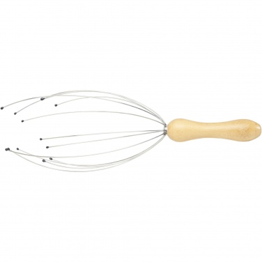 Logo trade promotional products picture of: Hator bamboo head massager