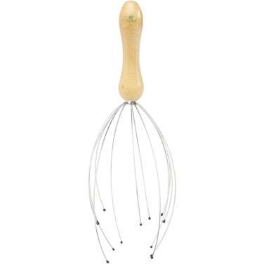 Logo trade promotional product photo of: Hator bamboo head massager