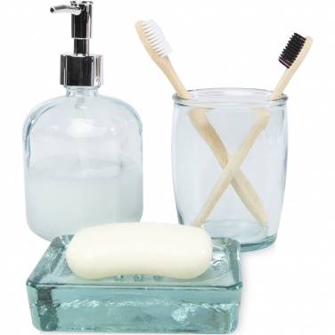 Logotrade promotional gifts photo of: Jabony 3-piece recycled glass bathroom set