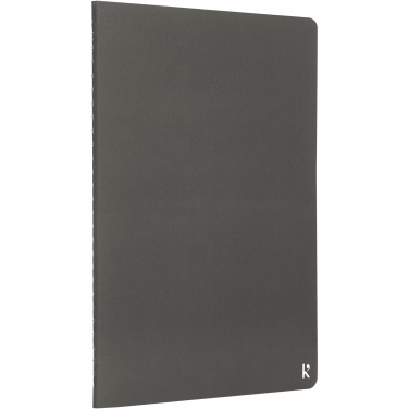 Logo trade promotional merchandise image of: Karst® A5 stone paper journal twin pack