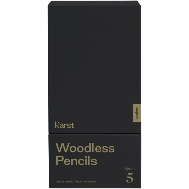 Logo trade business gift photo of: Karst® 5-pack 2B woodless graphite pencils