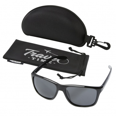 Logo trade promotional items picture of: Eiger polarized sunglasses in recycled PET casing