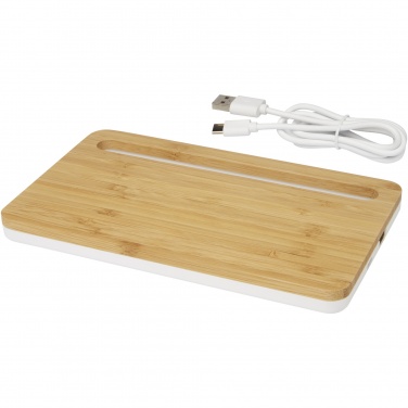 Logotrade advertising product picture of: Medake 10W bamboo wireless charger