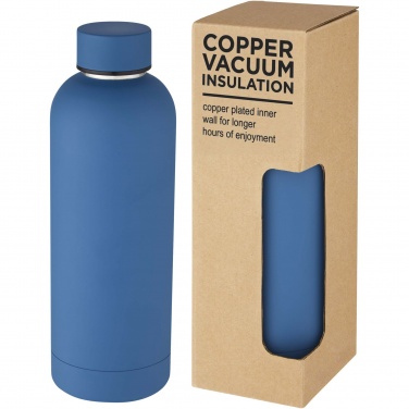 Logo trade business gifts image of: Spring 500 ml copper vacuum insulated bottle