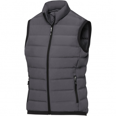 Logo trade promotional giveaways picture of: Caltha women's insulated down bodywarmer