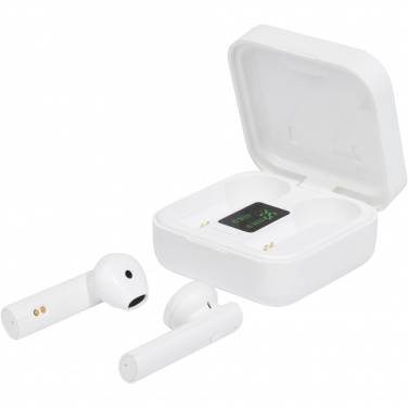 Logotrade corporate gift picture of: Tayo solar charging TWS earbuds 
