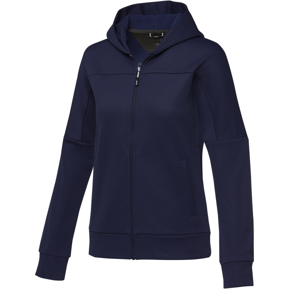 Logo trade advertising products image of: Nubia women's performance full zip knit jacket