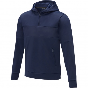 Logotrade business gifts photo of: Sayan men's half zip anorak hooded sweater