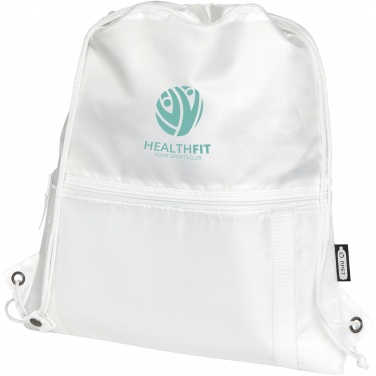 Logotrade promotional merchandise picture of: Adventure recycled insulated drawstring bag 9L