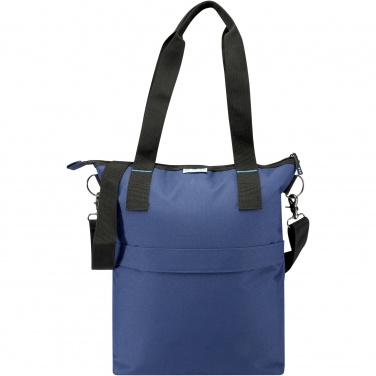 Logo trade promotional products image of: REPREVE® Our Ocean™ 15" GRS RPET laptop tote bag 12L