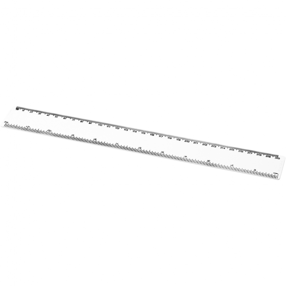 Logotrade promotional item picture of: Refari 30 cm recycled plastic ruler