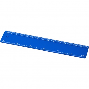 Logotrade corporate gift picture of: Refari 15 cm recycled plastic ruler