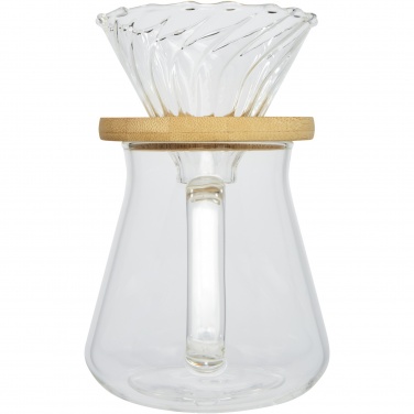 Logo trade promotional gift photo of: Geis 500 ml glass coffee maker