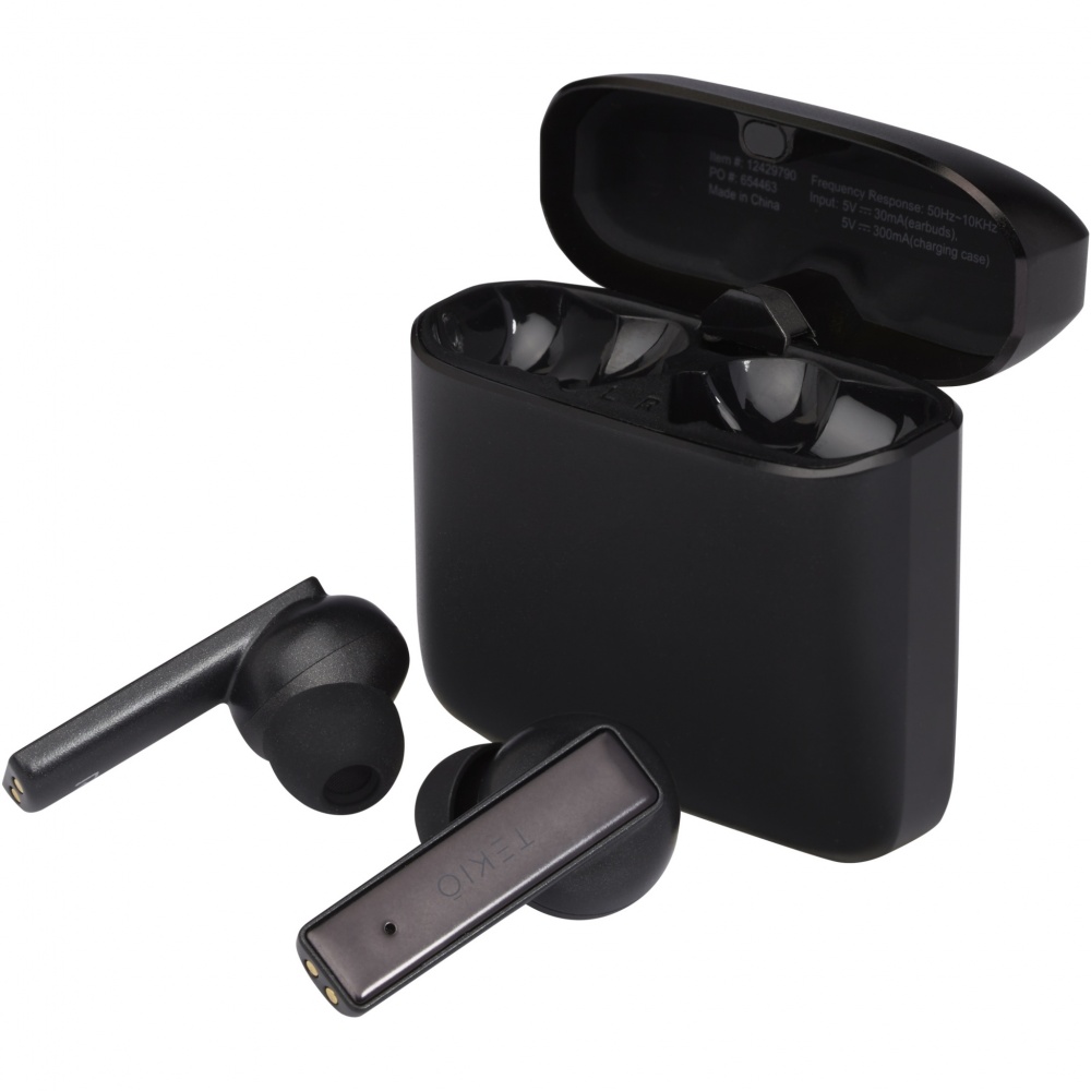 Logo trade promotional merchandise picture of: Hybrid premium True Wireless earbuds
