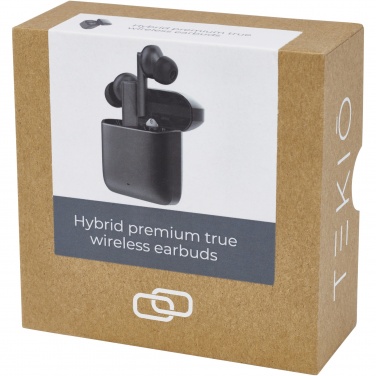 Logo trade business gifts image of: Hybrid premium True Wireless earbuds