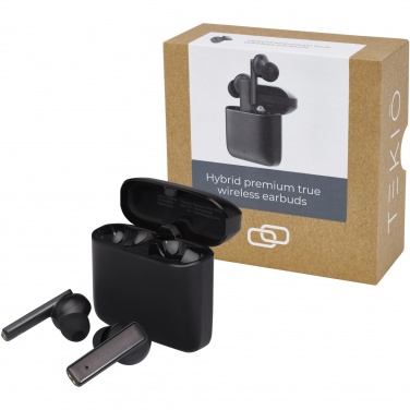 Logo trade promotional giveaways picture of: Hybrid premium True Wireless earbuds
