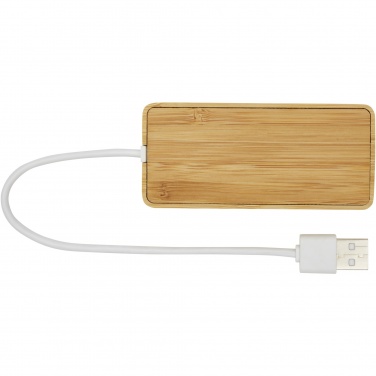 Logotrade promotional merchandise image of: Tapas bamboo USB hub