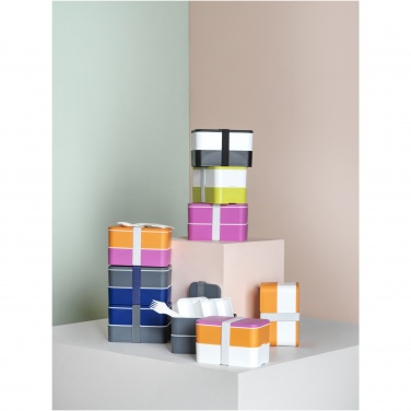 Logotrade promotional merchandise picture of: MIYO double layer lunch box