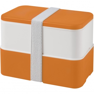 Logo trade promotional items image of: MIYO double layer lunch box