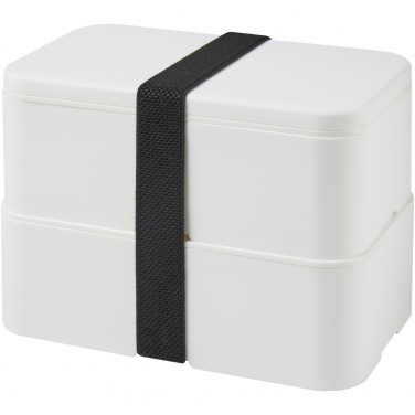 Logo trade promotional items image of: MIYO double layer lunch box