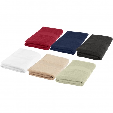 Logo trade promotional merchandise picture of: Evelyn 450 g/m² cotton towel 100x180 cm