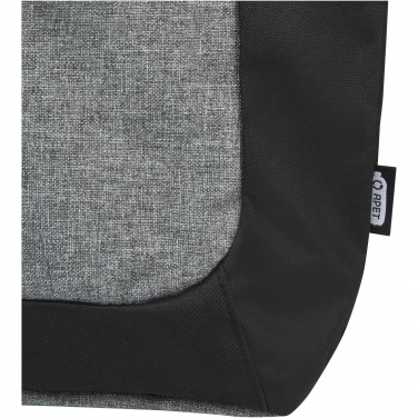Logotrade promotional merchandise picture of: Reclaim GRS recycled two-tone zippered tote bag 15L