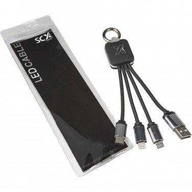 Logotrade corporate gift picture of: SCX.design C15 quatro light-up cable