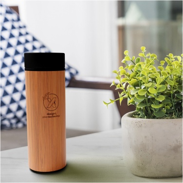 Logotrade business gift image of: SCX.design D11 500 ml bamboo smart bottle