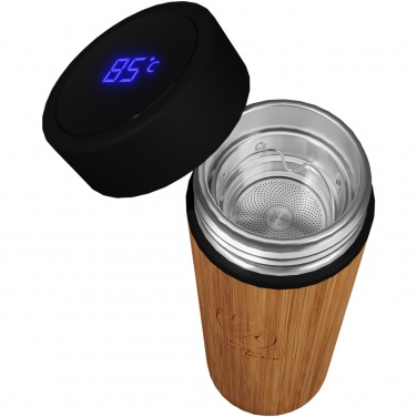Logo trade promotional giveaways picture of: SCX.design D11 500 ml bamboo smart bottle